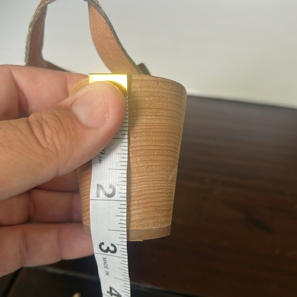 Madewell The Johanna Crisscross Clog Sandal in Snake Embossed Leather, Size 8 ♣️ - Picture 11 of 12